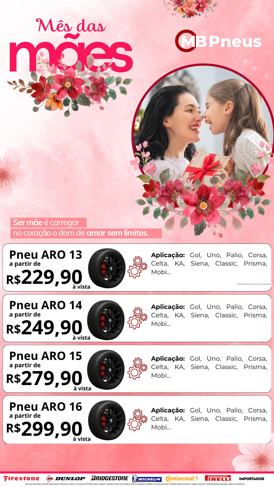 MB Pneus - Mês do Consumidor - Ofertas toda semana com oportunidades imperdíveis